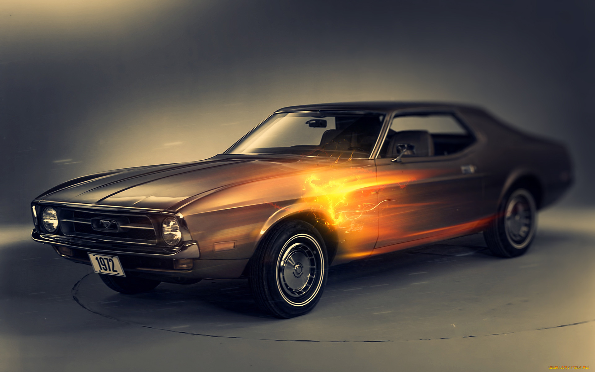 , mustang, 1972, ford